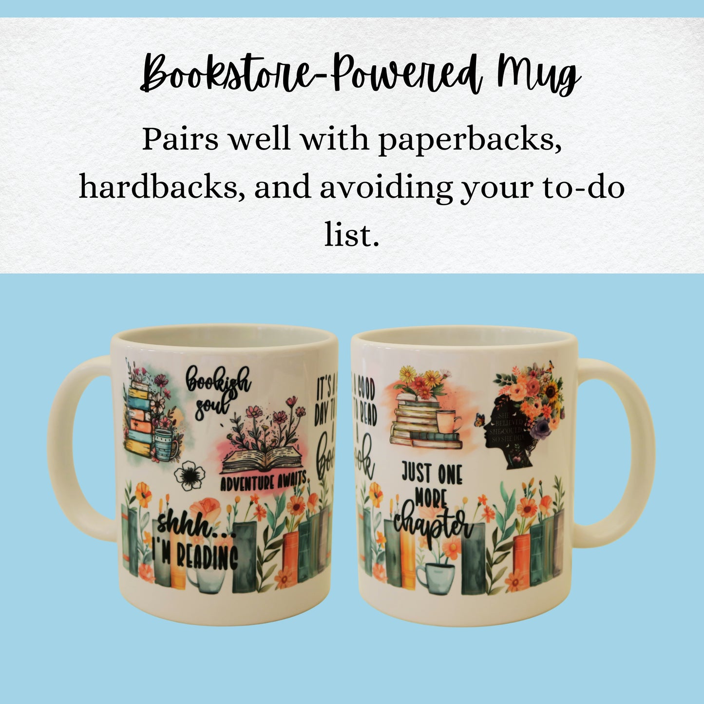 Bookstore Powered Mug