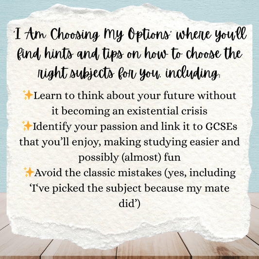 I Am Choosing My Options | Alix Addams | Student Focus Bundle