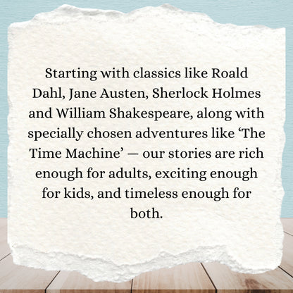 The Big Book, Mini Book Club - Shared Story Squad | Adult And Child | Age 7+| Book Subscription
