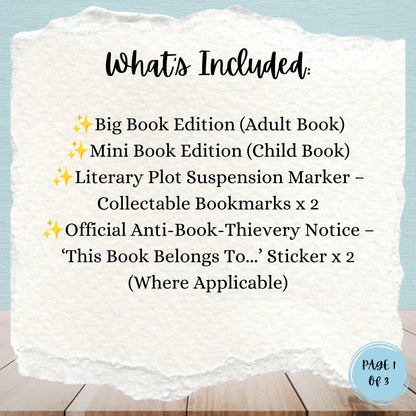 The Big Book, Mini Book Club - Shared Story Squad | Adult And Child | Age 7+| Book Subscription