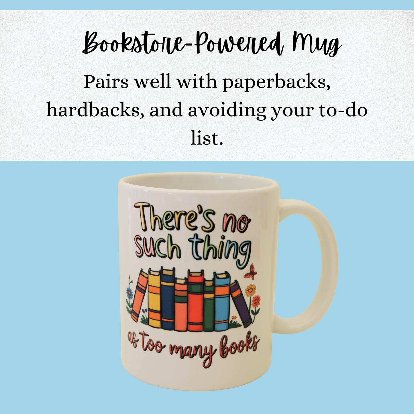 Bookstore-Powered Mug