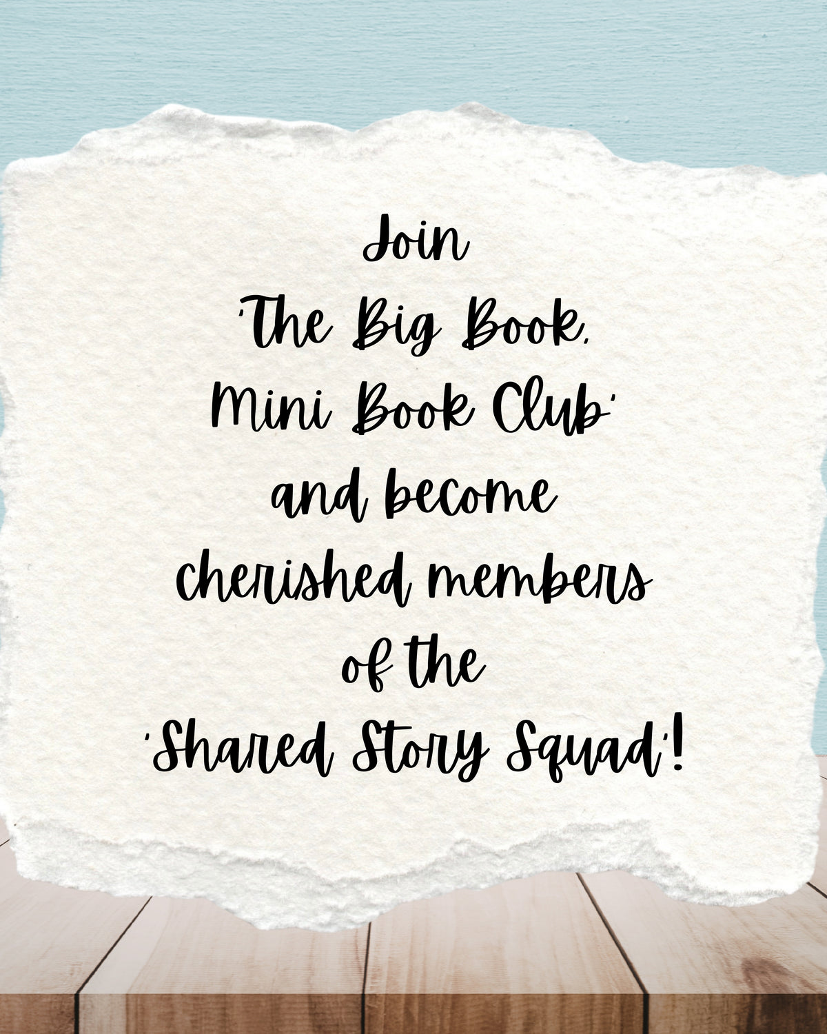 The Big Book, Mini Book Club - Shared Story Squad | Adult And Child | Age 7+| Book Subscription