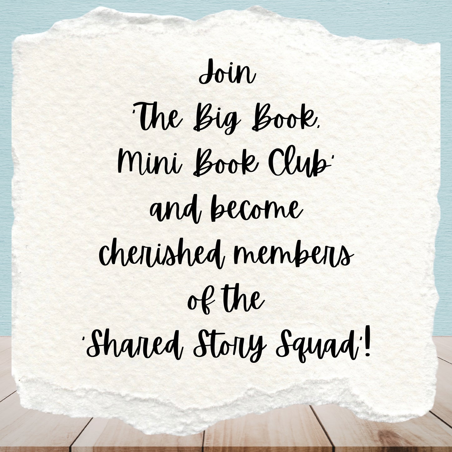 The Big Book, Mini Book Club - Shared Story Squad | Adult And Child | Age 7+| Book Subscription