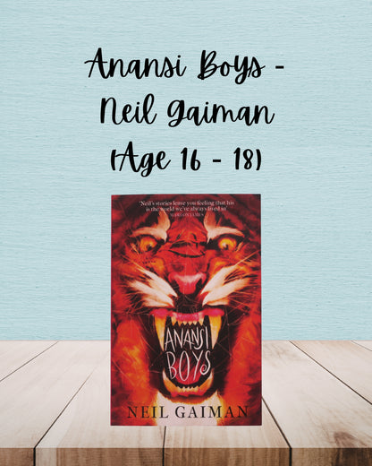 Anansi Boys | Neil Gaiman | Age 16 - 18