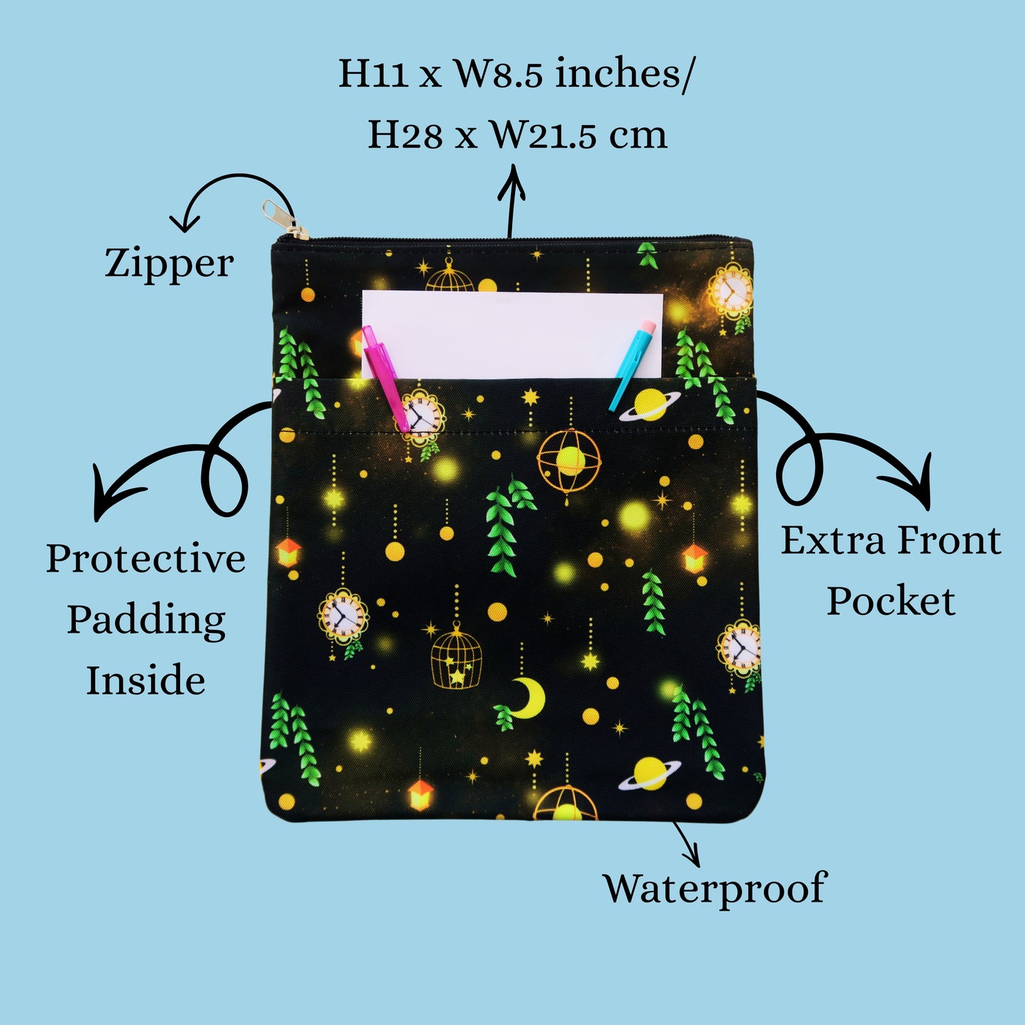 The Overprotective Book Loving Parent | 'Time And Space' | Book Sleeves