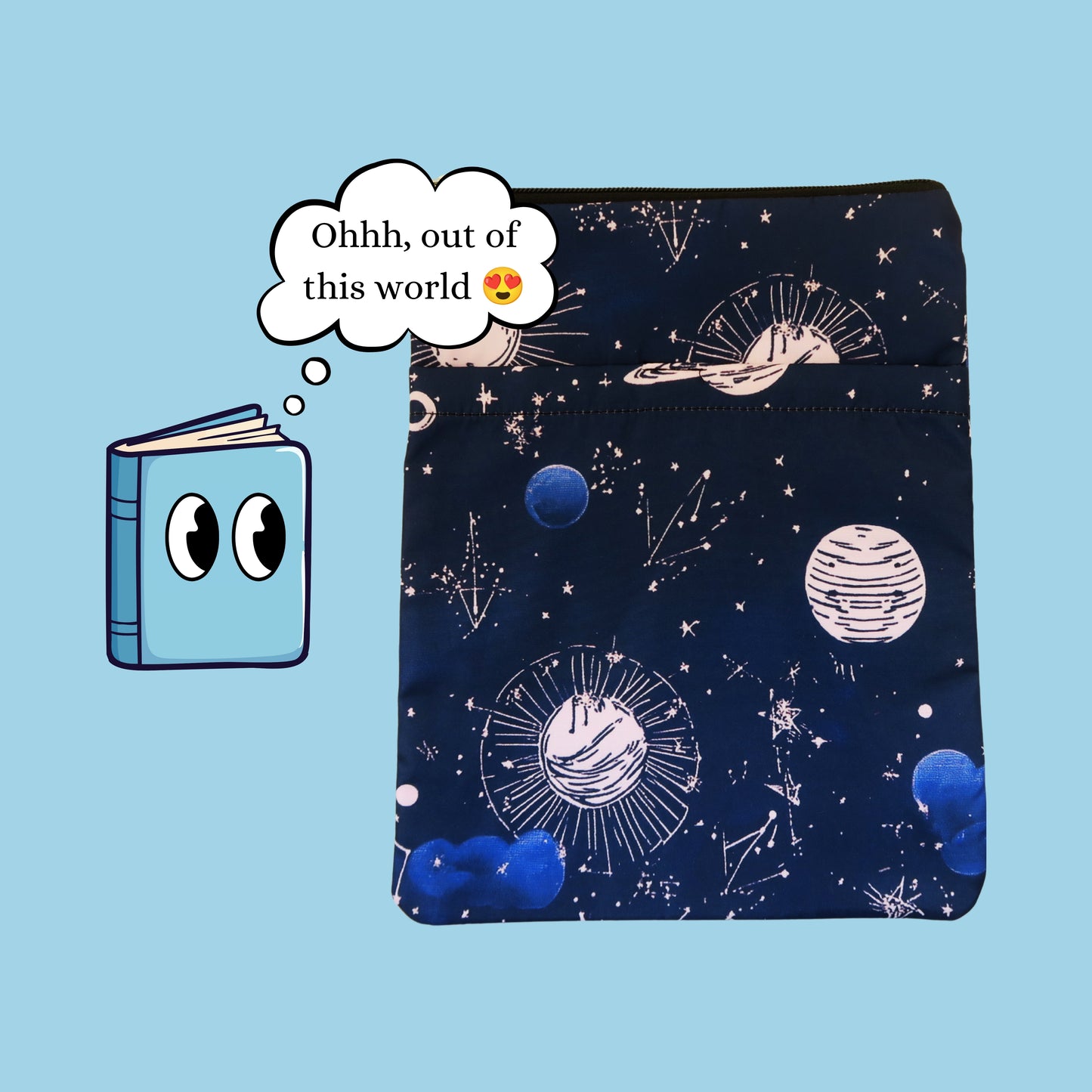 The Overprotective Book Loving Parent | 'Out Of This World' | Book Sleeves