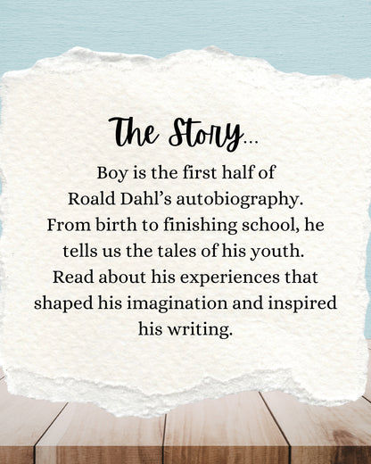 Boy/Boy: Tales of Childhood | Roald Dahl | Adult And Child Bundle