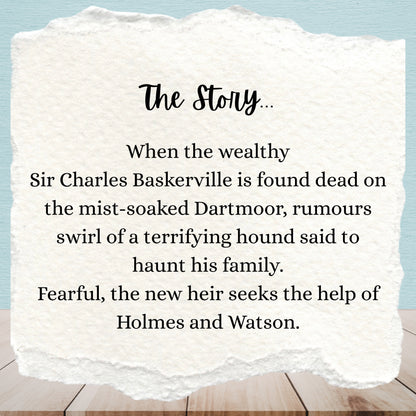 Sherlock Holmes:  Hound Of The Baskervilles | Arthur Conan Doyle | Adult And Child Bundle