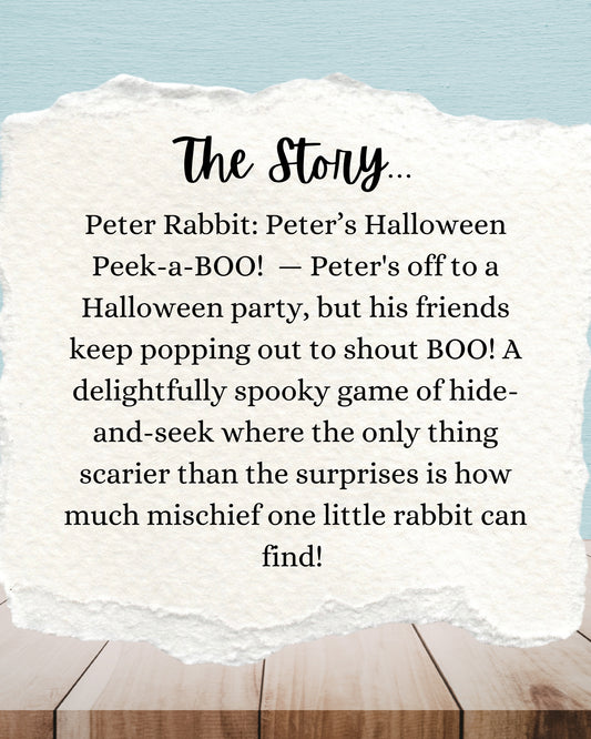 Peter Rabbit: Peter's Halloween Peek-a-BOO! | Beatrix Potter | Age 0 - 3
