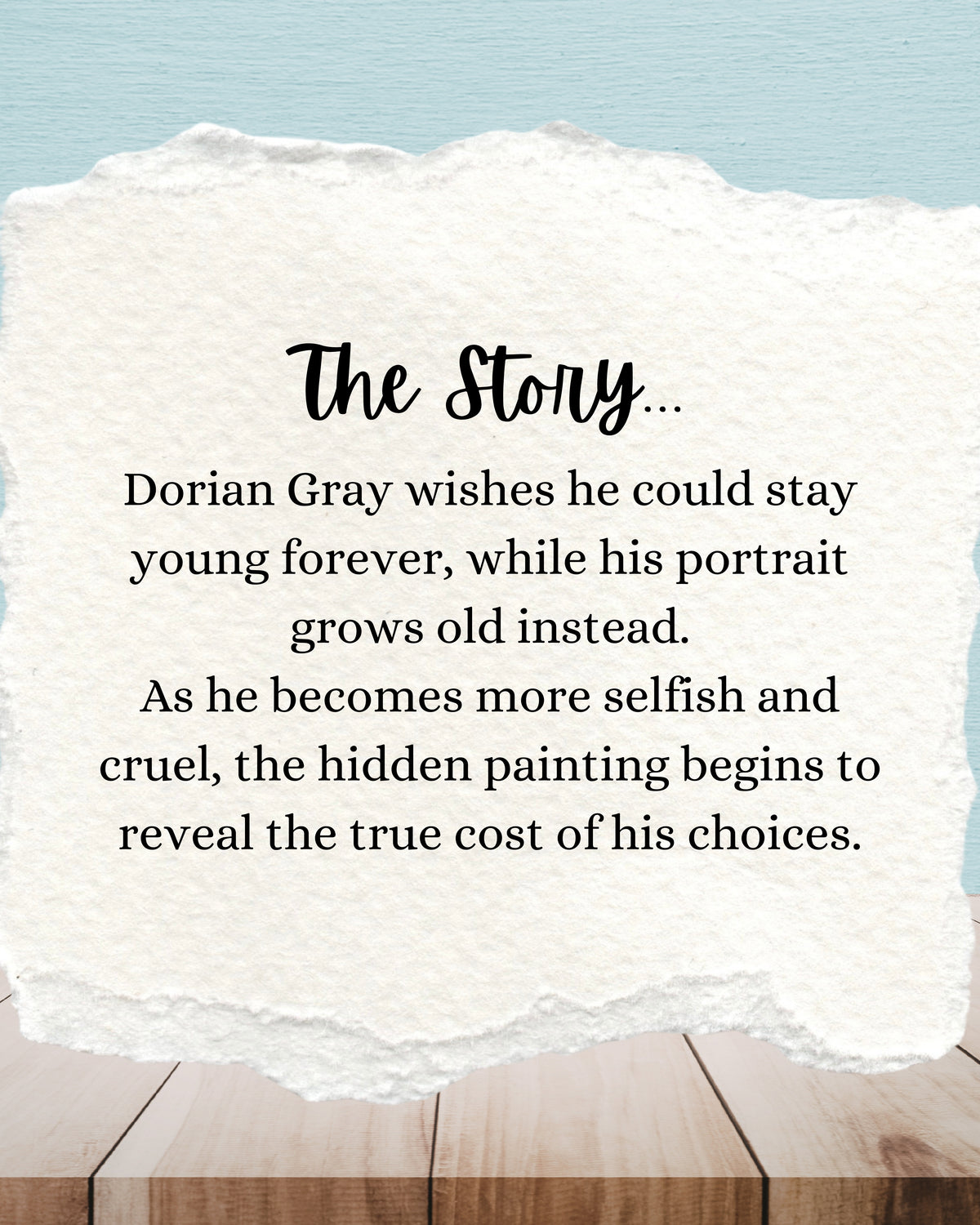 The Picture of Dorian Gray | Oscar Wilde | Age 9 – 12
