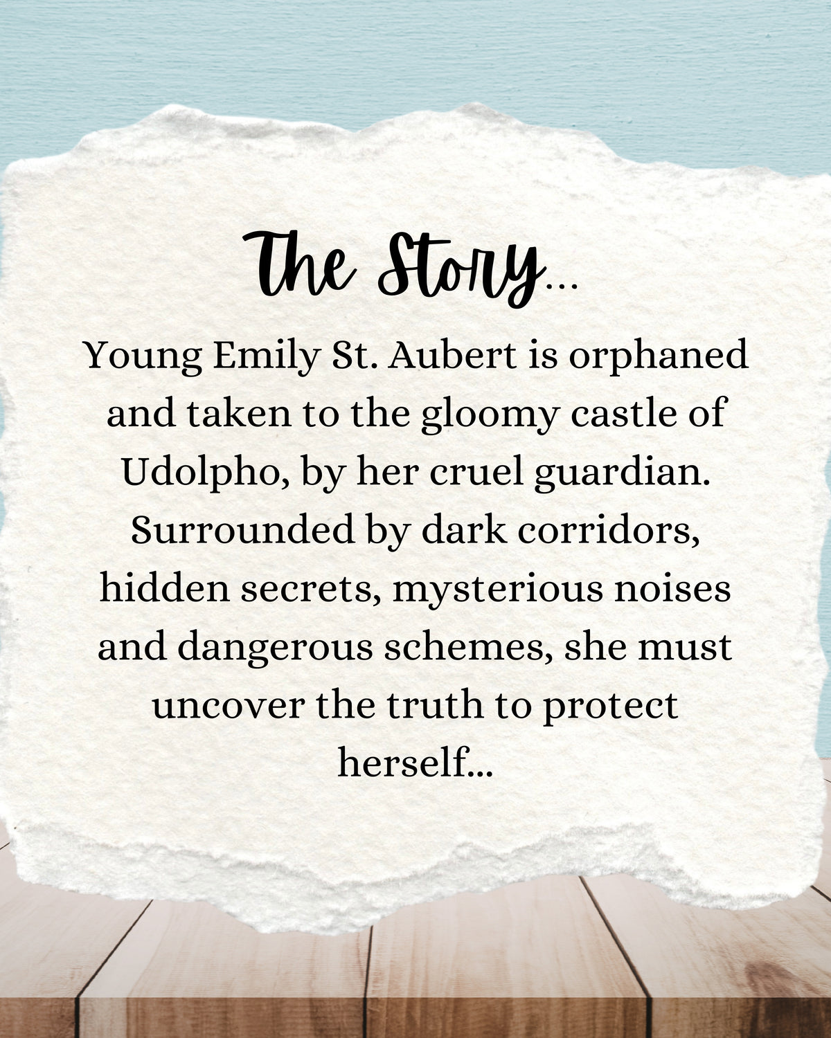The Mysteries Of Udolpho | Ann Radcliffe | Age 9 – 12