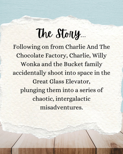 Charlie And The Great Glass Elevator | Roald Dahl | Adult And Child Bundle