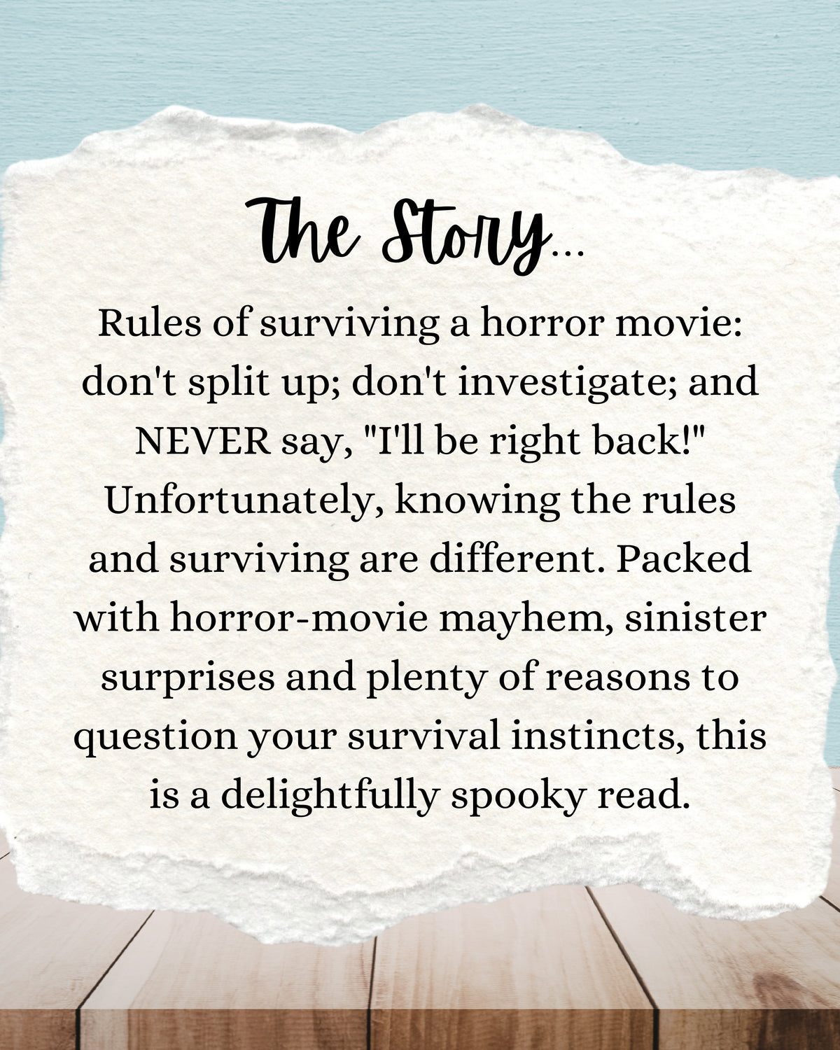 How To Survive A Horror Movie | Scarlett Dunmore | Age 16 – 18
