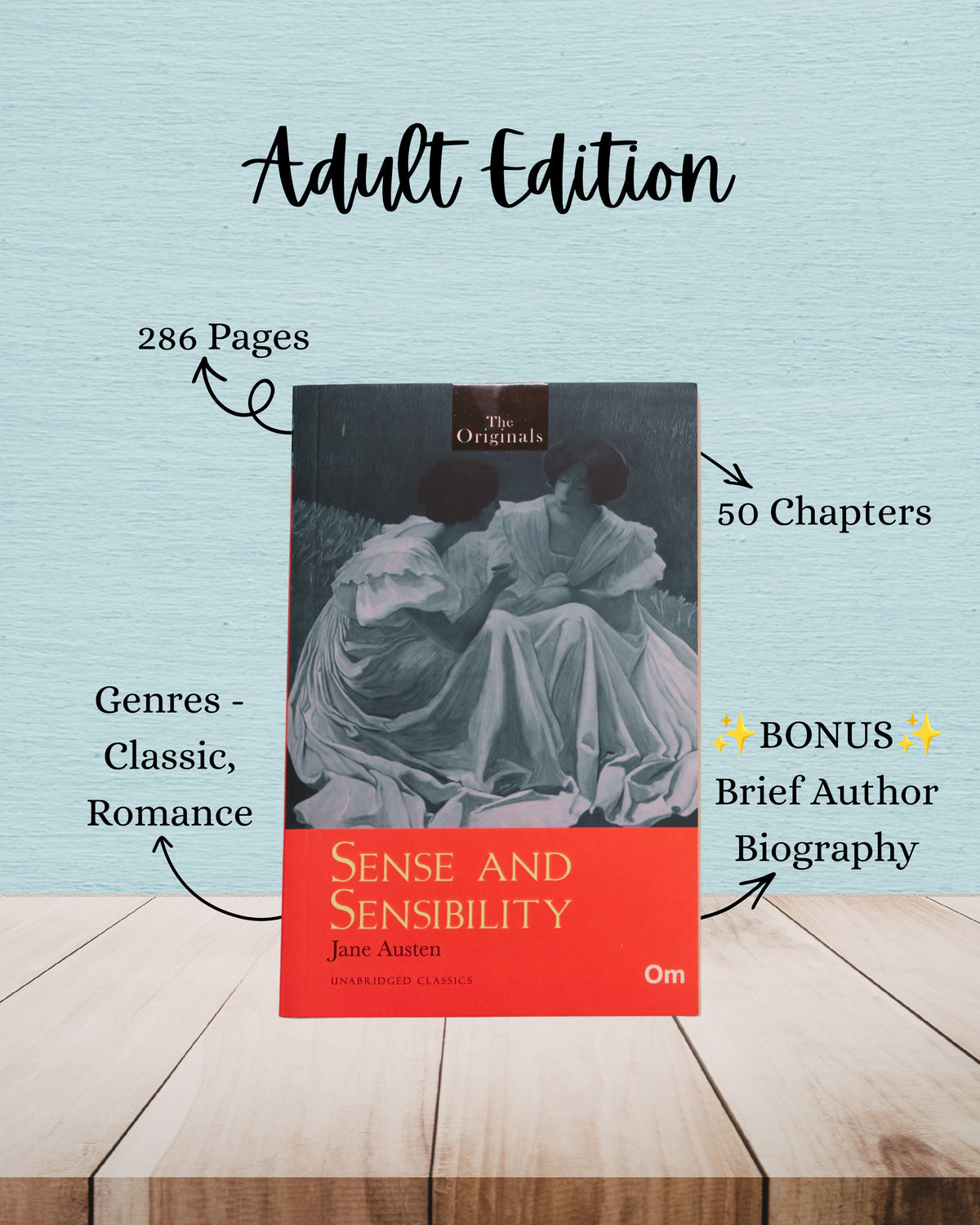 Sense and Sensibility | Jane Austen | Adult And Child Bundle