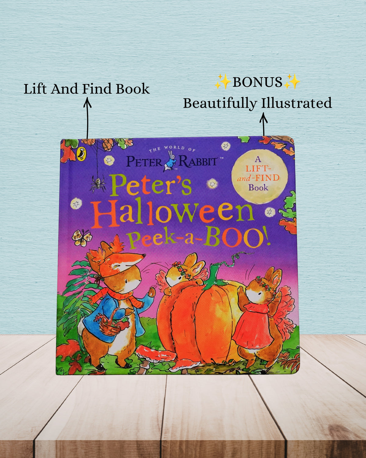 Peter Rabbit: Peter's Halloween Peek-a-BOO! | Beatrix Potter | Age 0 - 3