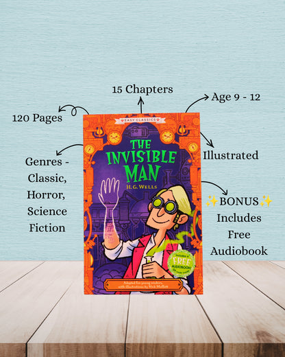 The Invisible Man | H.G. Wells | Age 9 – 12