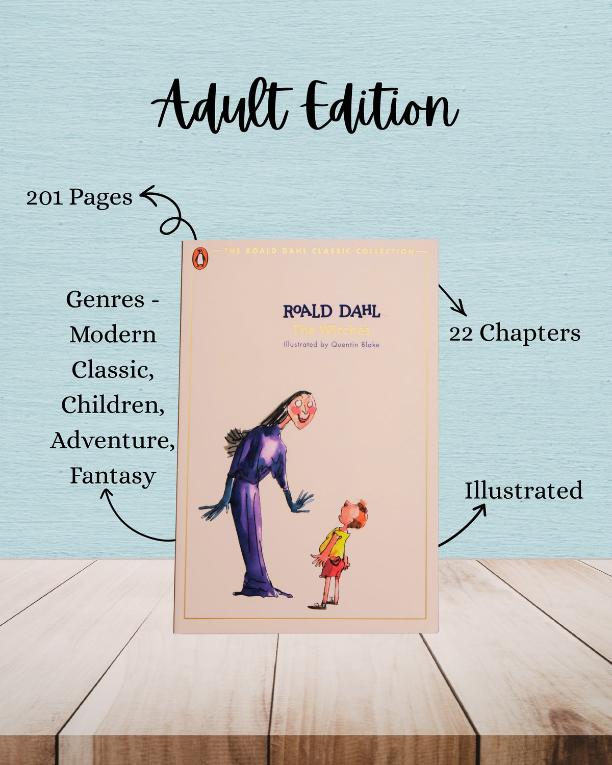 The Witches | Roald Dahl | Adult And Child Bundle