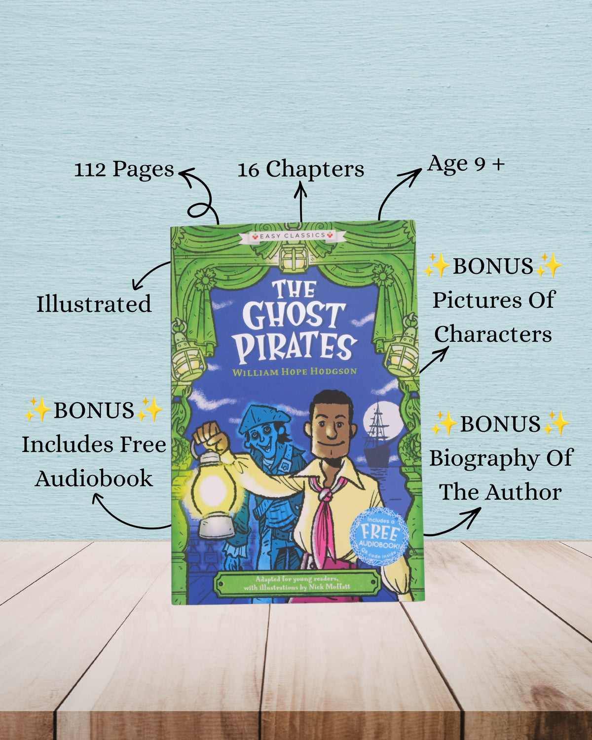 The Ghost Pirates | William Hope Hodgson | Age 9 – 12