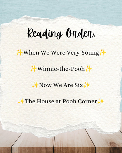 Winnie-The-Pooh | A.A. Milne | Age 3 - 5