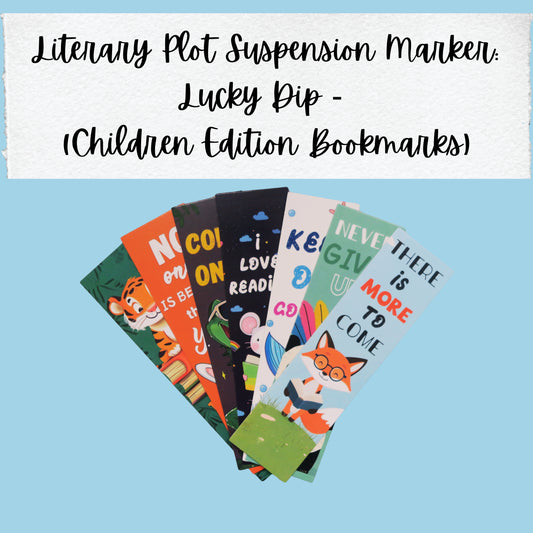 Literary Plot Suspension Marker:  Lucky Dip | Children Edition Bookmarks