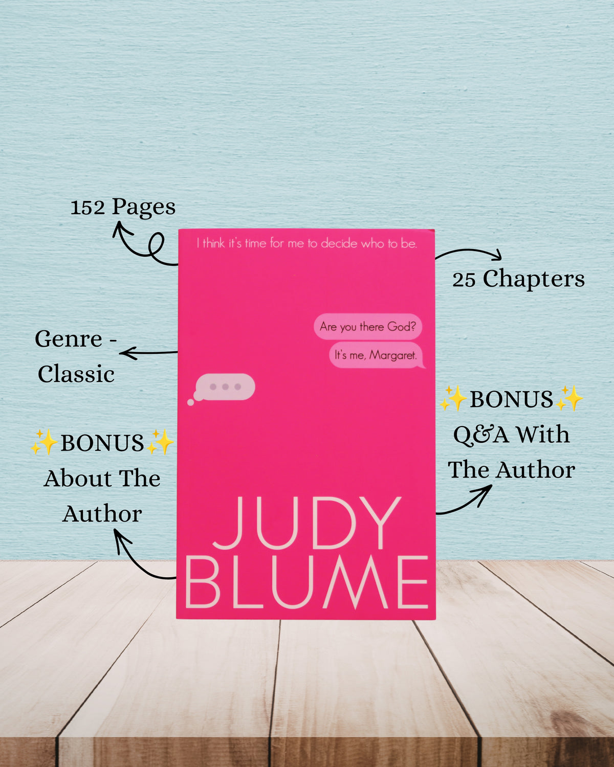 Are You There, God?  It's Me, Margaret | Judy Blume | Age 13 - 16