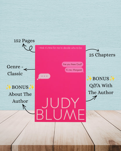Are You There, God?  It's Me, Margaret | Judy Blume | Age 13 - 16