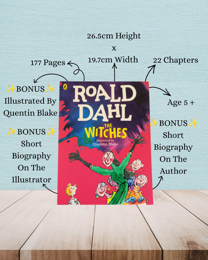 The Witches:  Colour Edition | Roald Dahl | Age 5 - 7