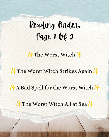 The Worst Witch | Jill Murphy | Age 7 – 8