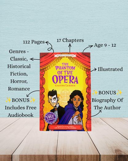 The Phantom Of The Opera | Gaston Leroux | Age 9 – 12