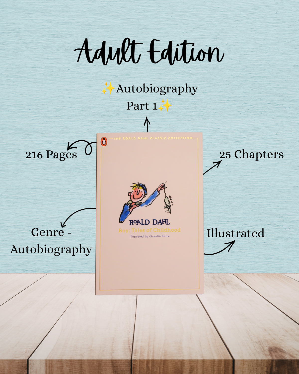 Boy/Boy: Tales of Childhood | Roald Dahl | Adult And Child Bundle