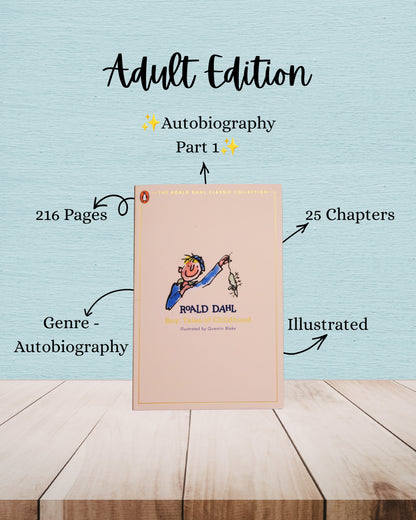 Boy/Boy: Tales of Childhood | Roald Dahl | Adult And Child Bundle
