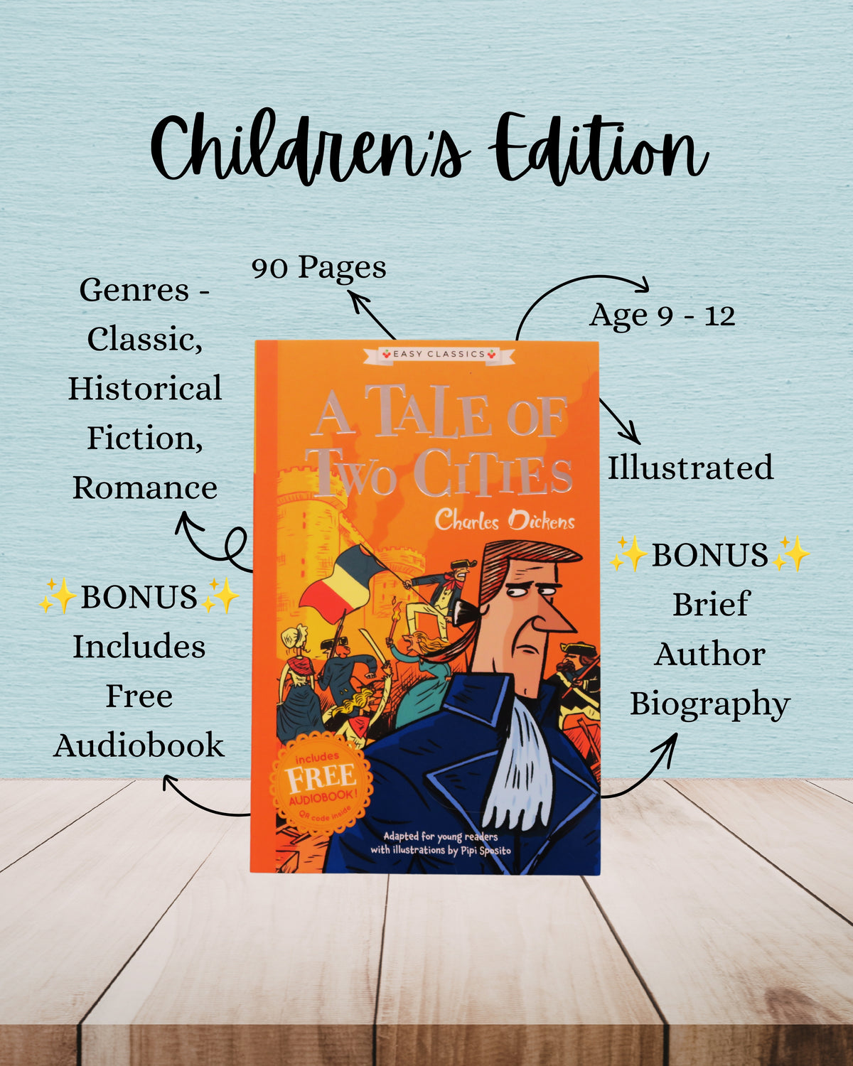 A Tale Of Two Cities | Charles Dickens | Adult And Child Bundle