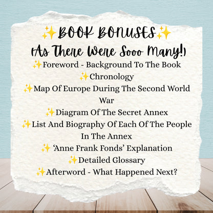 The Diary of a Young Girl | Anne Frank | Age 9 - 12