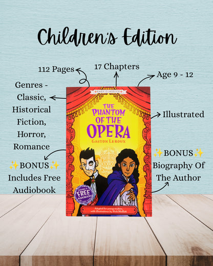 The Phantom Of The Opera | Gaston Leroux | Adult And Child Bundle