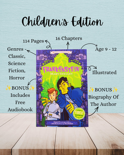 Frankenstein | Mary Shelley | Adult And Child Bundle