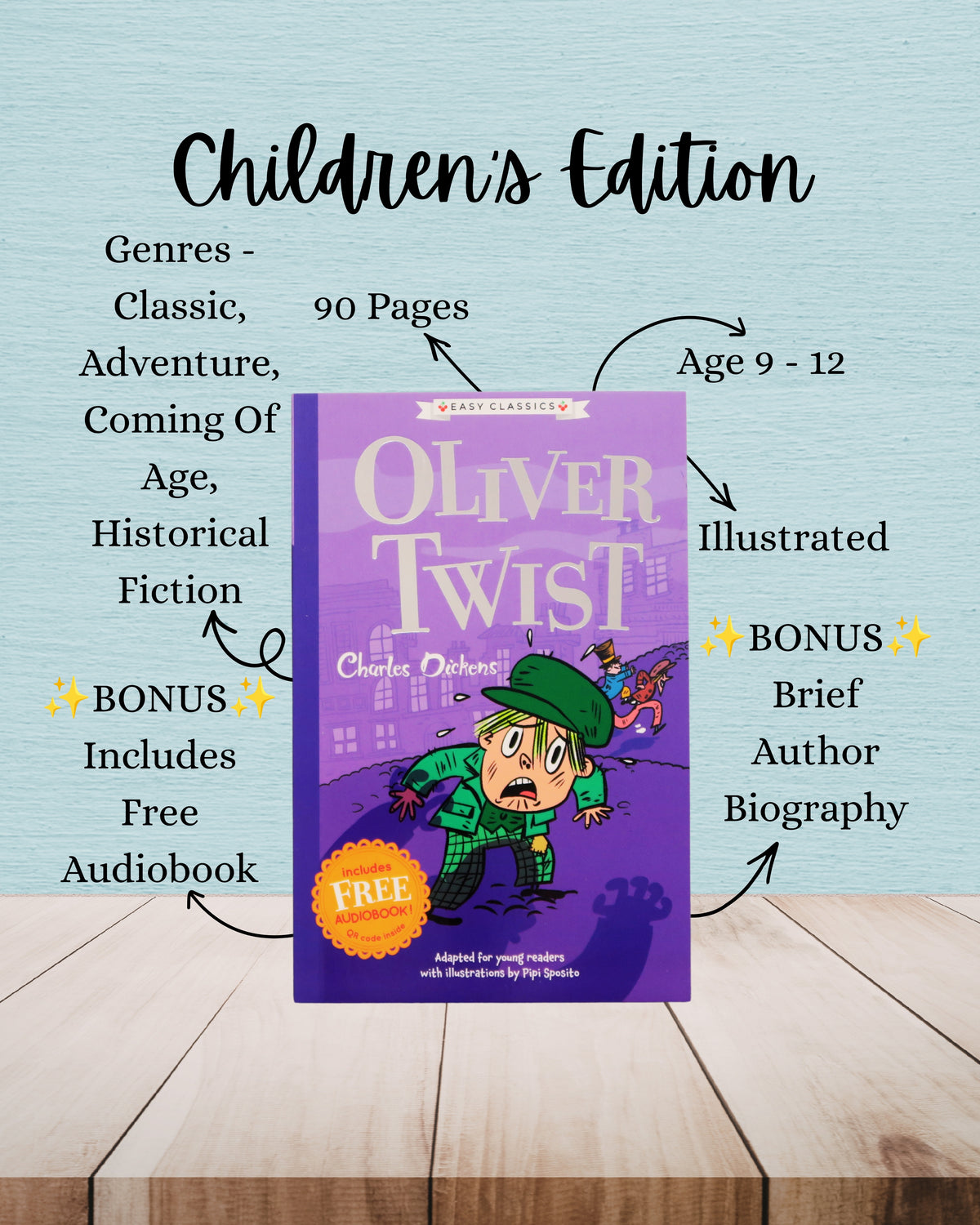 Oliver Twist | Charles Dickens | Adult And Child Bundle