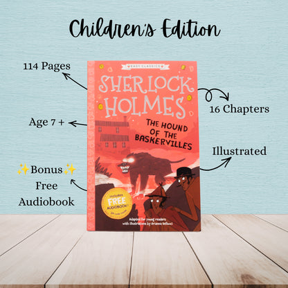 Sherlock Holmes:  Hound Of The Baskervilles | Arthur Conan Doyle | Adult And Child Bundle