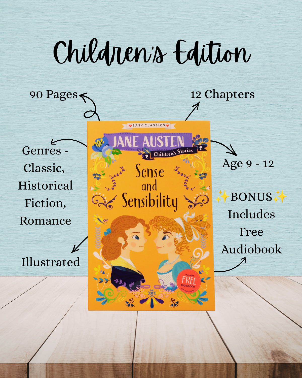 Sense and Sensibility | Jane Austen | Adult And Child Bundle