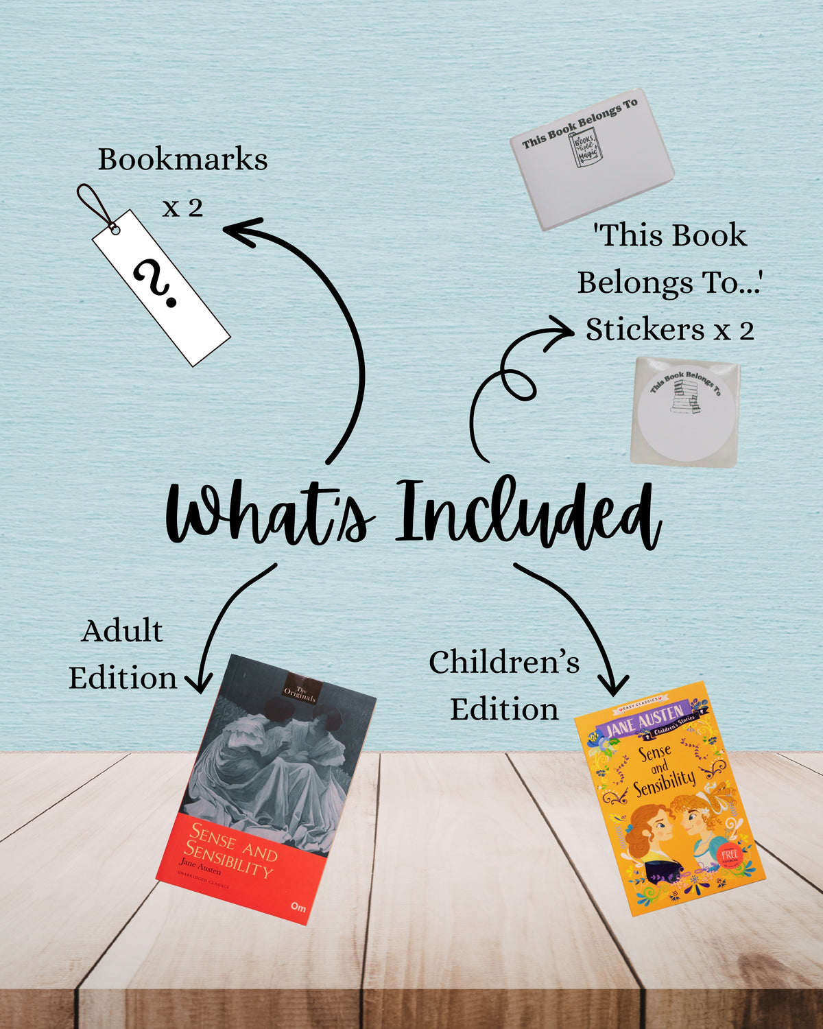 Sense and Sensibility | Jane Austen | Adult And Child Bundle