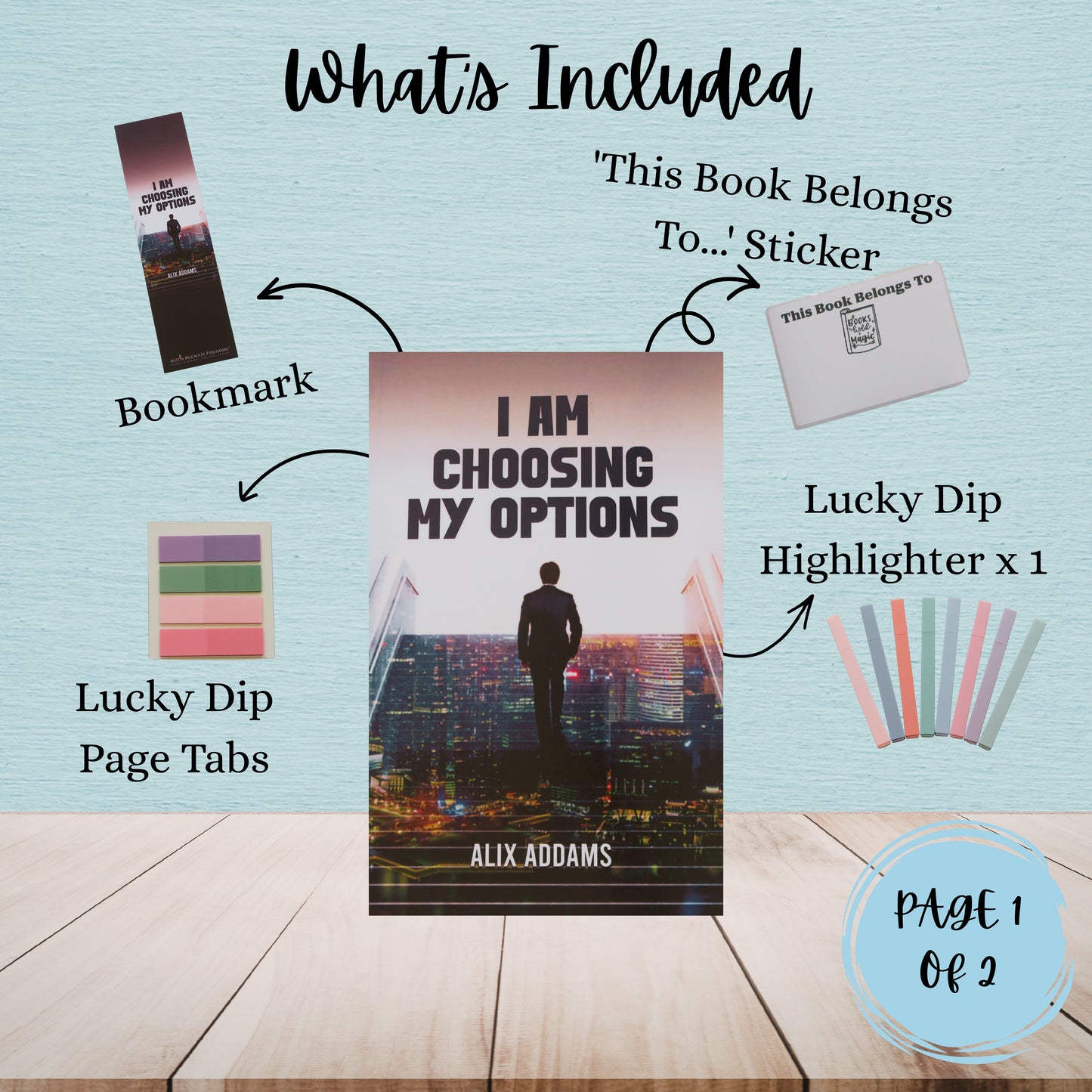I Am Choosing My Options | Alix Addams | Student Focus Bundle