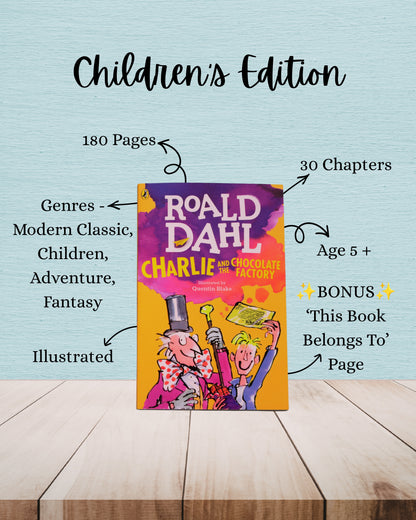 Charlie And The Chocolate Factory | Roald Dahl | Adult And Child Bundle