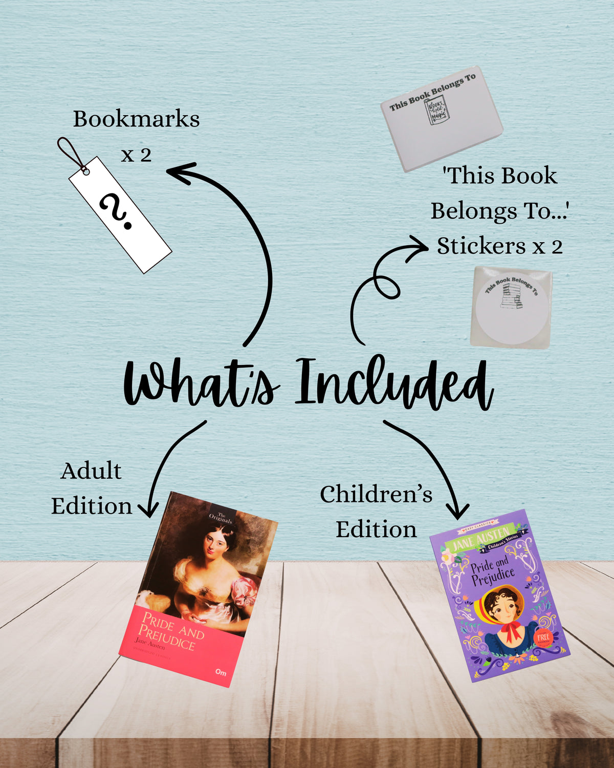 Pride And Prejudice | Jane Austen | Adult And Child Bundle