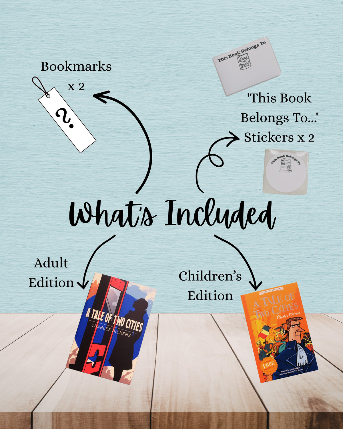 A Tale Of Two Cities | Charles Dickens | Adult And Child Bundle