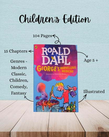 George's Marvellous Medicine | Roald Dahl | Adult And Child Bundle