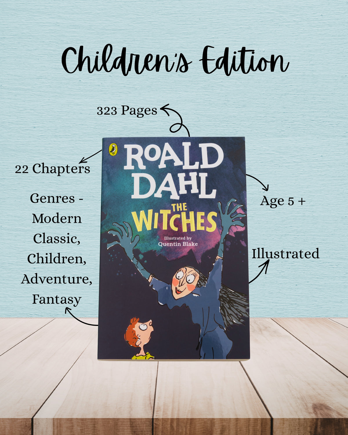 The Witches | Roald Dahl | Adult And Child Bundle
