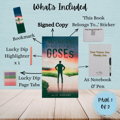 I Am Choosing My Next Step After GCSEs | Alix Addams | Luxury Collector Edition Bundle