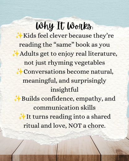 The Big Book, Mini Book Club - Shared Story Squad | Adult And Child | Age 7+| Book Subscription