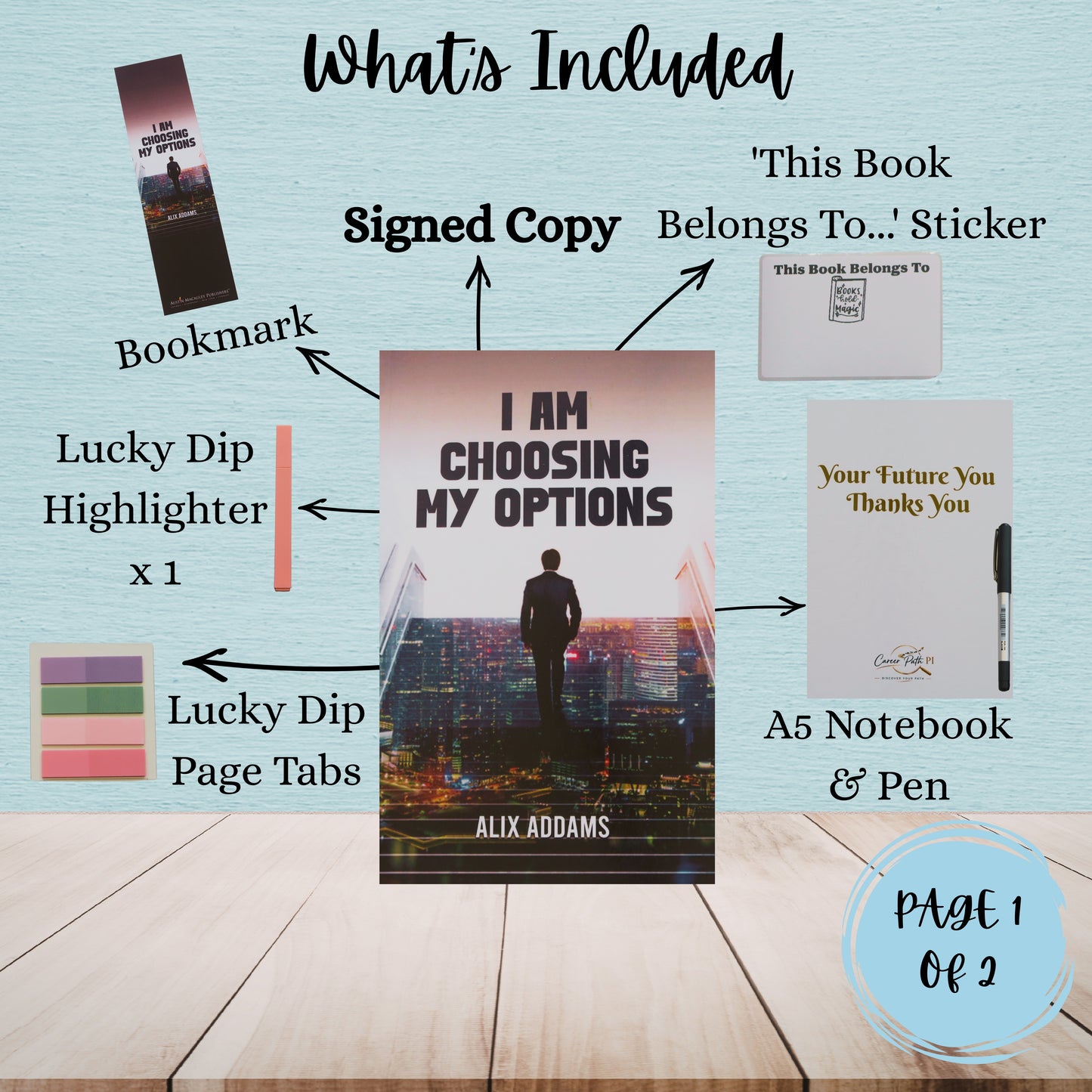 I Am Choosing My Options | Alix Addams | Luxury Collector Edition Bundle