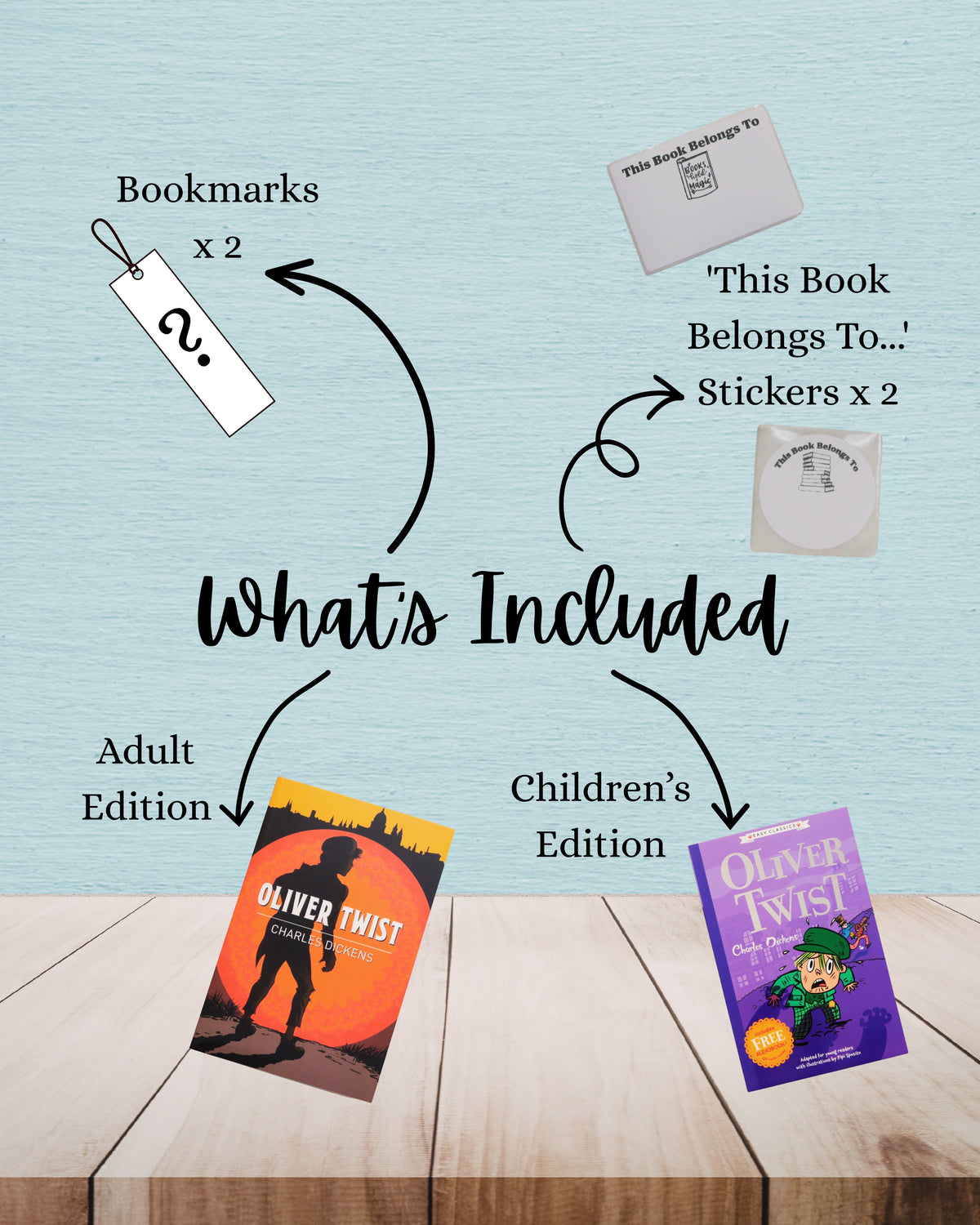 Oliver Twist | Charles Dickens | Adult And Child Bundle