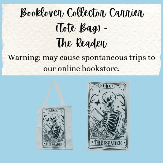 Booklover Collector Carrier | The Reader | Tote Bags